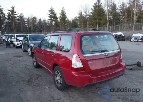2007 Subaru Forester 2.5X from USA, damaged, VIN JF1SG636X7G726432